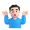 man shrugging